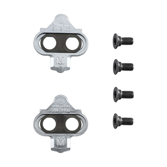Tacchetti Pedali EXUS VP-C05 Per MTB E Bici Da Strada – Compatibili SPD, Colore Grigio