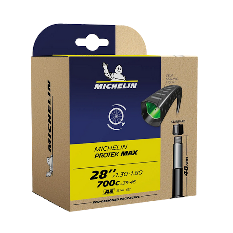 Michelin Camera D'Aria Air Stop A4 29x1.9-2.50 ETRTO 48/62-622 Valvola Auto da 34mm Michelin Camera D'Aria Air Stop A4 29x1.9-2.50 ETRTO 48/62-622 Valvola Auto da 34mm