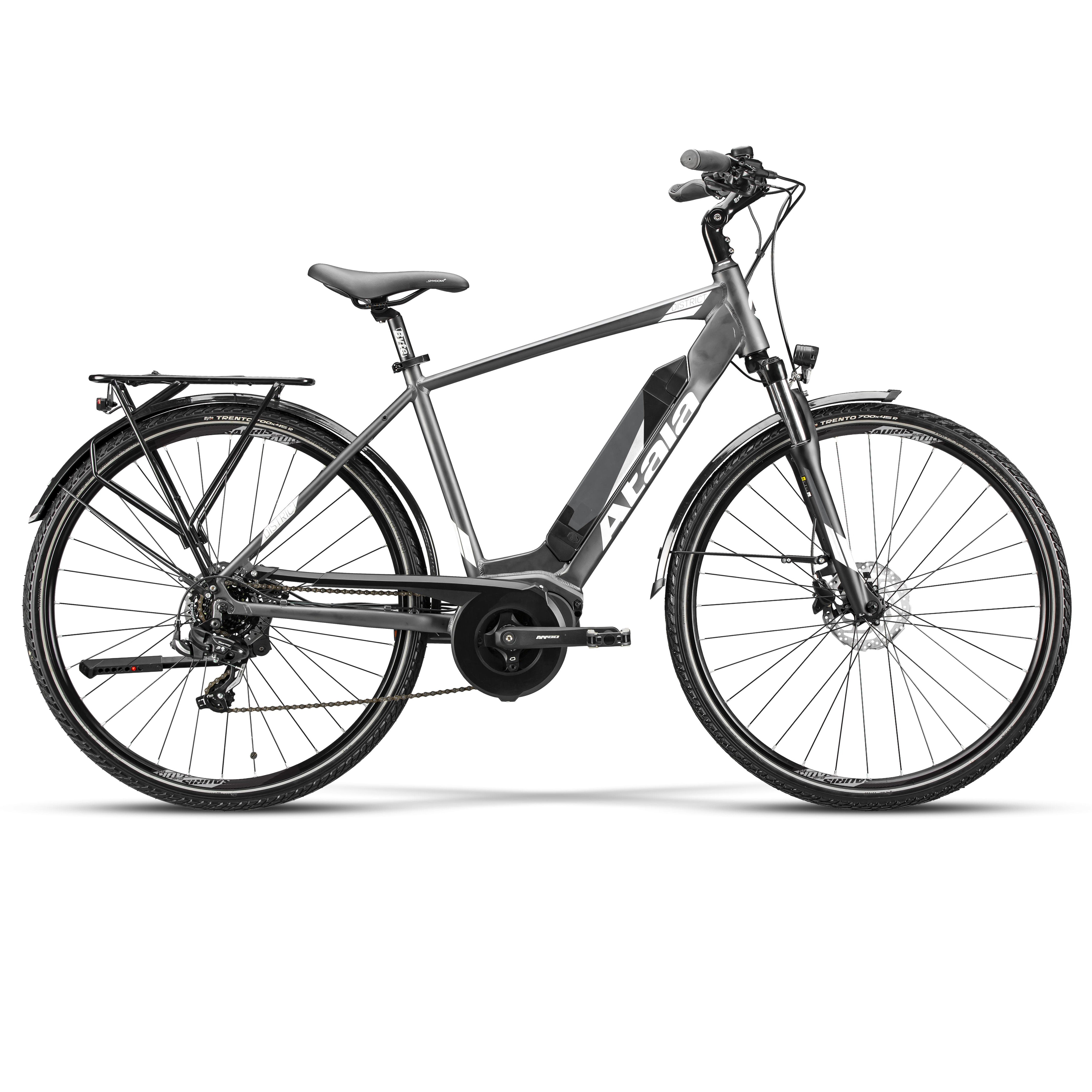 Atala Bici Elettrica City Bike Uomo Atala District Uomo Antracite
