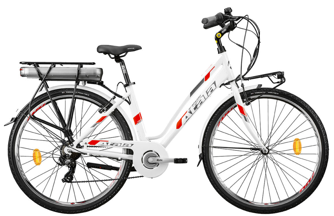 Pedalata Assistita Bici Atala 28 Pollici Atala E-Run Lady Bianco